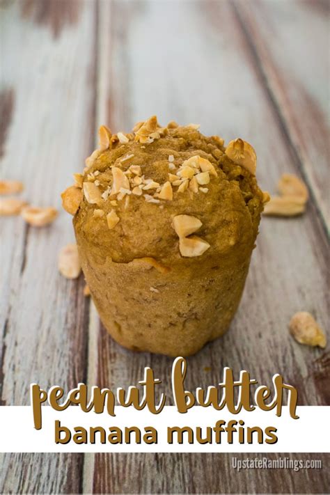 Peanut Butter Banana Muffins Upstate Ramblings