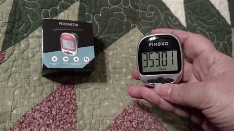 PINGKO Multi Function Pedometer YouTube