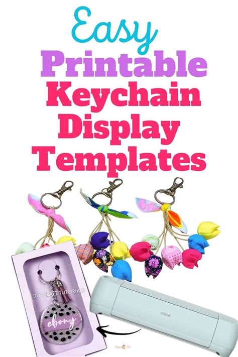 7 Instant Ways To Create Printable Keychain Display Card Templates