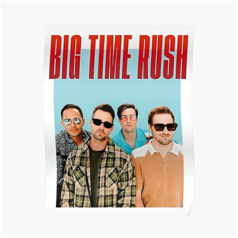 "Big Time Rush Poster" Poster for Sale by zelma45 | Redbubble