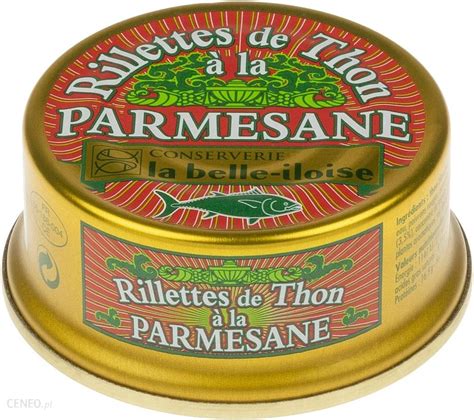 La Belle Iloise Rillettes Z Tuńczyka Parmezanem 60g Ceny i opinie