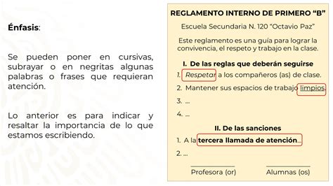 Nuestro Reglamento Escolar Nueva Escuela Mexicana