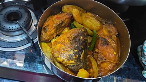 রই মছ আল পটল দয ঝল rui mach aloo potol diye jhol recipe