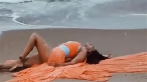 After Deepika Padukone Sunny Leone Receives Backlash For Flaunting Her Body In Saffron Bikini