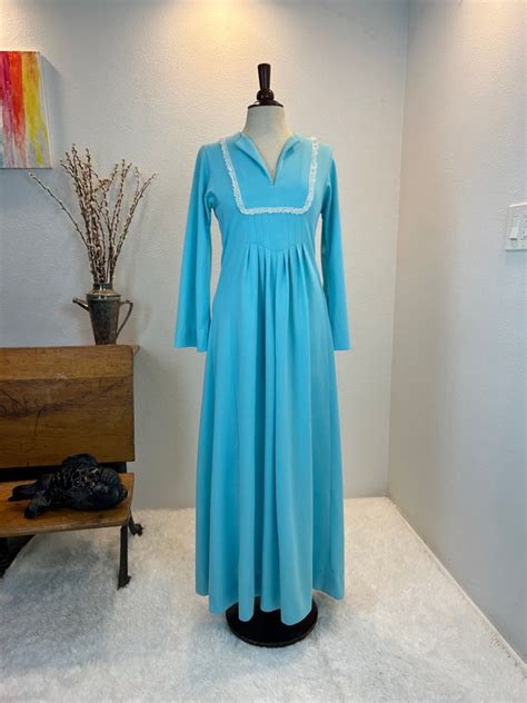 1970s Nightgown 70s Nightgown 1970s Lingerie Gem
