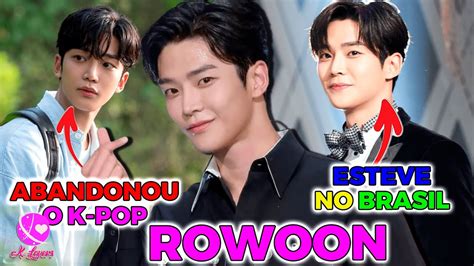 ROWOON ESTEVE NO BRASIL E ABANDONOU A CARREIRA K POP PARA SE DEDICAR