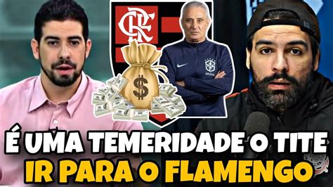 MÍDIA PAULISTA TEME HEGEMONIA DO FLAMENGO O TITE KKKKKK FLOW