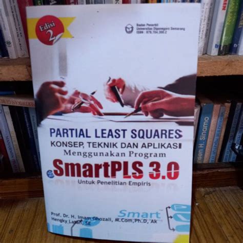 Jual Buku PARTIAL LEAST SQUARES Konsep Teknik Aplikasi Menggunakan