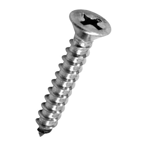 Tornillo Metal Cabeza Plana Phillips Inoxidable 8 X 3 4 Tornillo