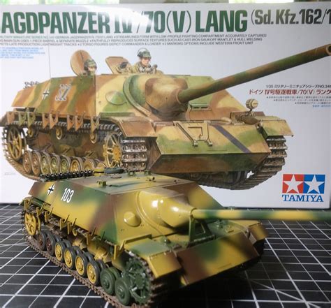 German Jagdpanzer Iv V Lang Plastic Model Military Vehicle Kit