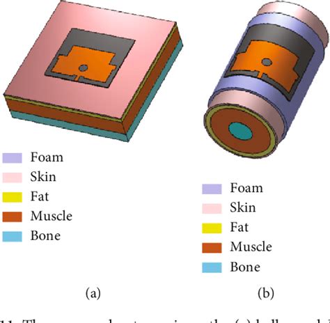 Figure 11 From A Dual Band Low Sar Microstrip Patch Antenna With Jean Substrate For Wban