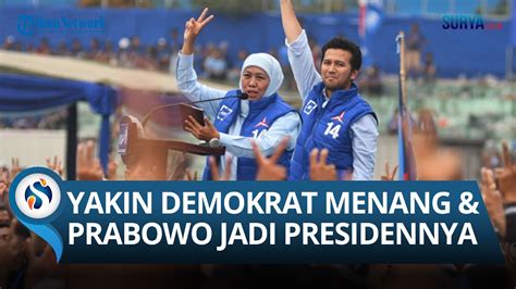 Duet Khofifah Emil Dardak Kompak Kampanye Bareng Prabowo Di Malang