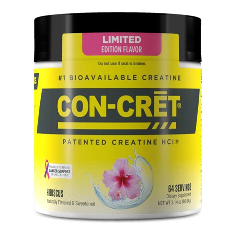 Con Cret Creatine Hcl Powder Supports Muscle Cognitive And Immune Health