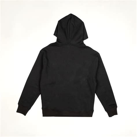 Black Oversized Logo Hoodie – ROVR