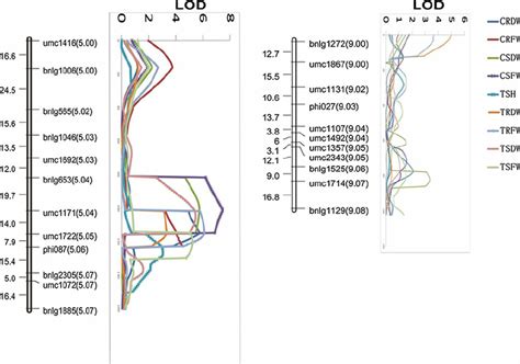 Linkage Map And Chromosome Locations Of Qtl For Waterlogging