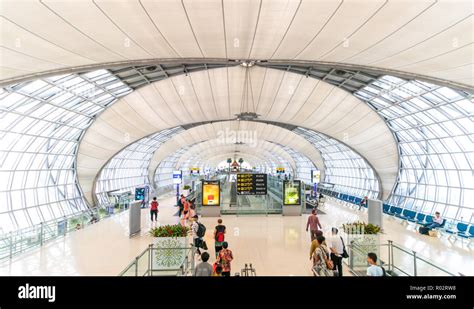 Inside Suvarnabhumi Airport Stock Photo - Alamy