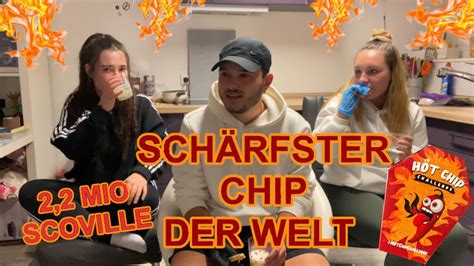 Wir Essen Den SchÄrfsten Chip Der Welt 😱 22 Mio Scoville 🔥 Youtube