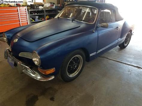 TheSamba VW Classifieds 1970 Karmann Ghia Convertible