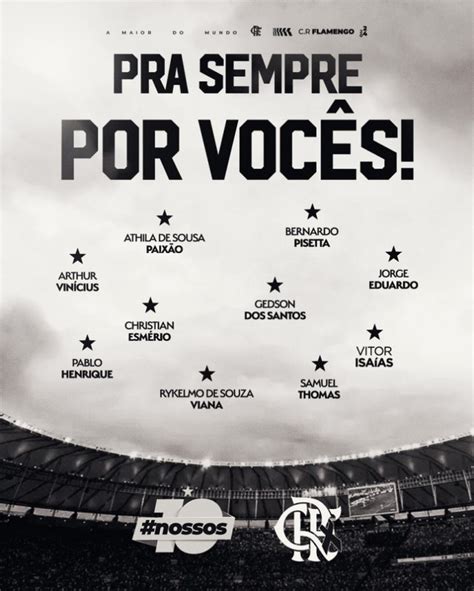 FLAMENGO E JOGADORES PRESTAM HOMENAGENS AOS CINCO ANOS DA TR JÉDIA NO