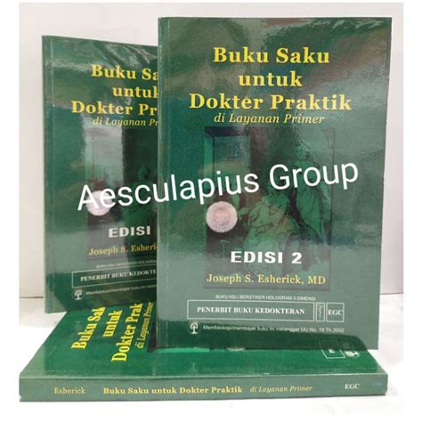 Jual Buku Saku Untuk Dokter Praktik Dilayanan Primeregc Shopee