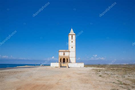 Fachada De Iglesia Las Salinas De Cabo De Gata Construida En El A O