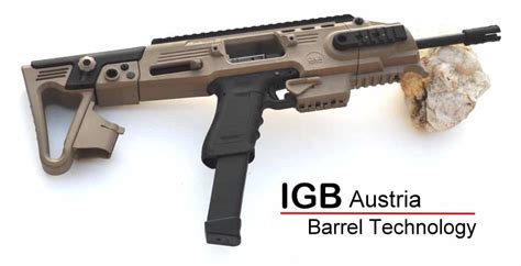 Gen 3 & 4 Glock 16" Barrel - IGB Austria Match Grade Hexagonal 16 ...