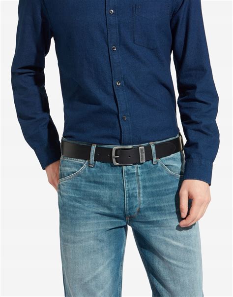 Купить Ремень Wrangler BASIC METAL LOOP W0080US01 Черный 95: отзывы ...