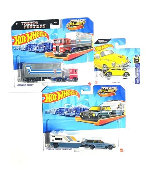 HOT WHEELS OPTIMUS Prime 1 64 Transformers Bumblebee Vw Volvo Camper Drift EUR 48 00 PicClick IT