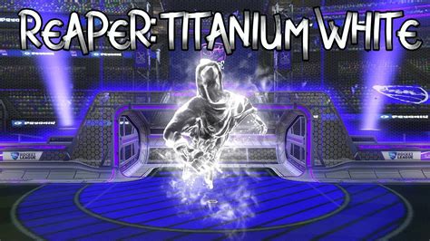 Reaper Goal Explosion Titanium White Rocket League Youtube