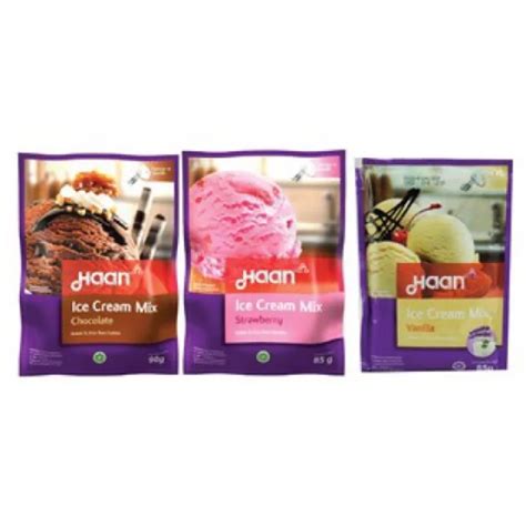 Haan Ice Cream Mix Coklat Strawberry Gram Lazada Indonesia