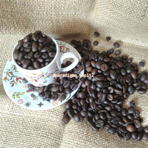 Jual 1kg Biji Kopi Robusta Ukuran Kecil Biji Pecah Indonesia Shopee