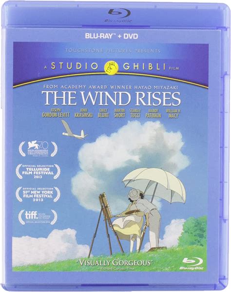 The Wind Rises Blu Ray Dvd Amazonca Joseph Gordon Levitt John