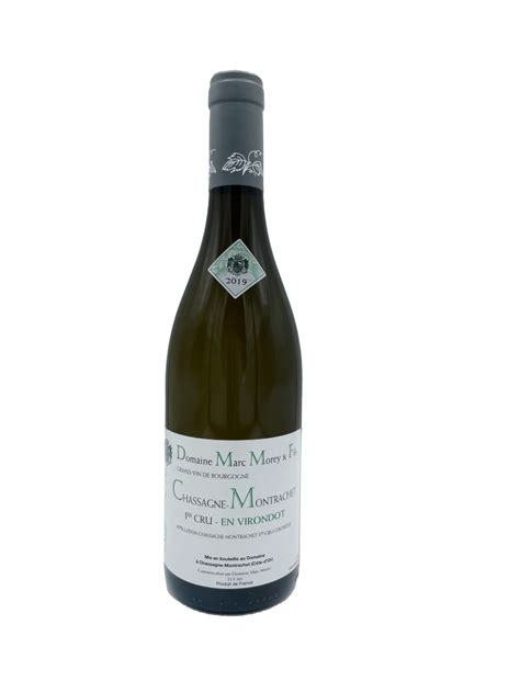 Domaine Marc Morey En Virondot 1er Cru 2019 Vignobles et Châteaux