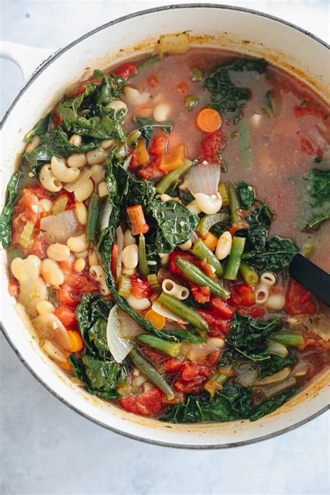 Best Minestrone Recipe Hearty Delicious Karinokada