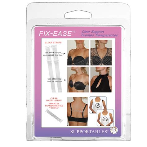 Tiras Supportable Transparentes Para Brasier Supportable