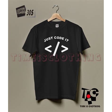 Jual Kaos Baju Distro Programmer It Koding Coding S Shopee Indonesia