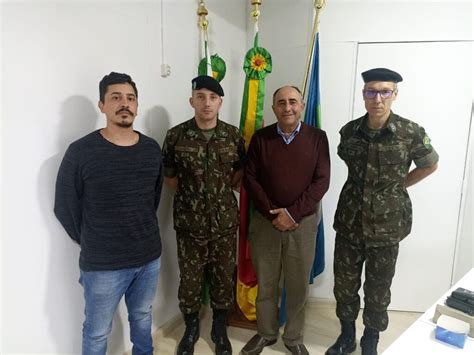 Junta Militar de Trindade do Sul recebe visita de orientação técnica do