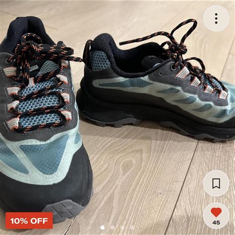 Merrell Moab Speed GTX in Mineral Originally... - Depop