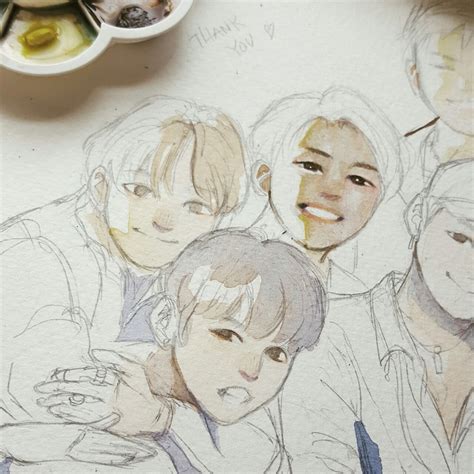 Bts Watercolor At Explore Collection Of Bts Watercolor
