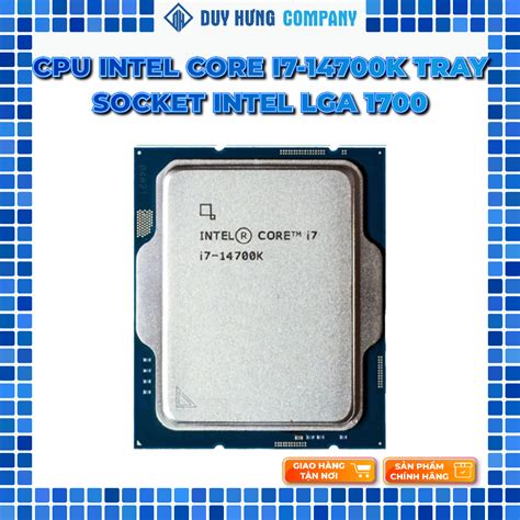 Cpu Core I7 14700k Tray Lga1700 20 Core 28 Thread Base 34ghz