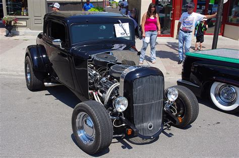 Exhibición De Autos 2011 Lindsay Clásicos Kawartha Lakes Barra Barras Hot Rods Fondo De