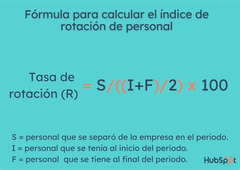 Cómo calcular el índice de rotación de personal con ejemplos