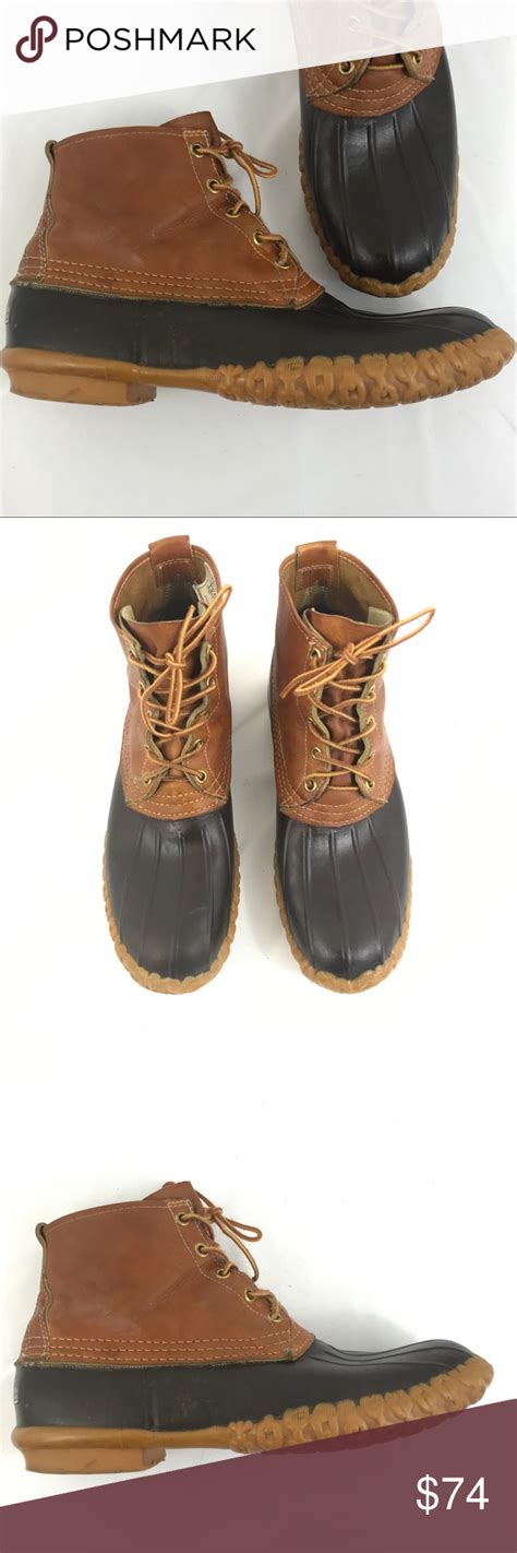 VTG LL Bean Classic Duck Boots Waterproof Sz 9 B | Boots, Duck boots ...