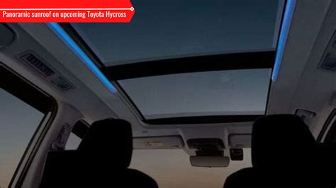 Panoramic Sunroof On Upcoming Toyota Innova Hycross Hybrid Mpv Teased