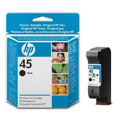 HP 45 Black Remanufactured Printer Inkjet Cartridges (51645A) | Cheap Ink Printer Cartridges and ...