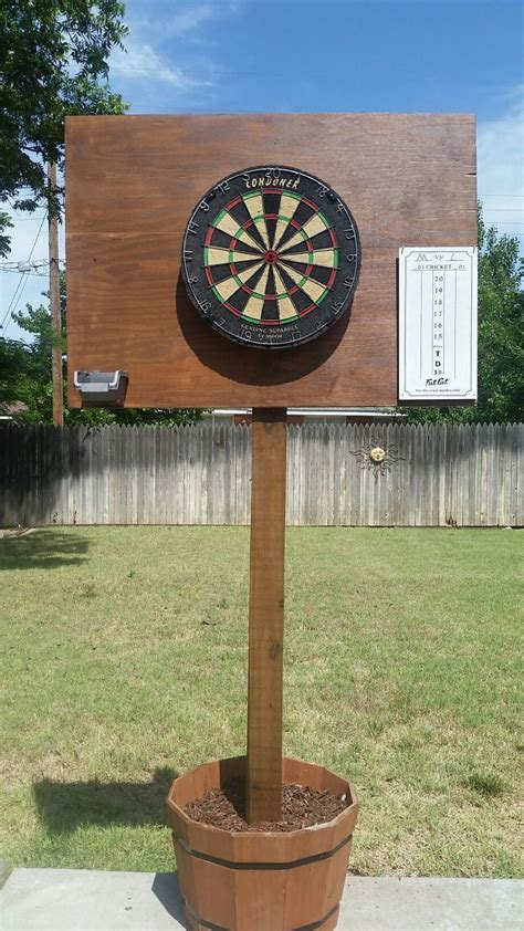 Cool Twist On A Basketball Hoop A Dart Board Game For Endless Hours Of