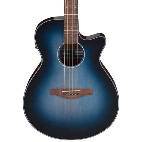 Buy Ibanez Aeg50 Acoustic Electric Guitar Indigo Blue Burst Sam Ash Music