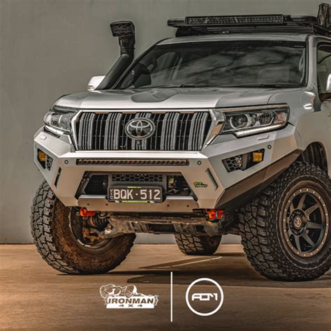 Ironman X Raid Bull Bar Toyota Prado Aom Offroad