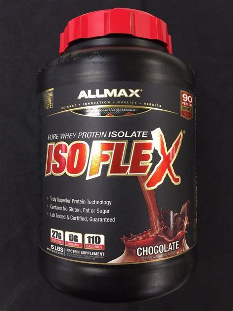 Allmax Nutrition Isoflex Pure Whey Protein Isolate Lb Servings