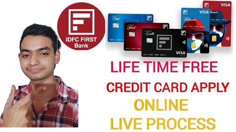 How To Apply Idfc First Bank Credit Card Online Lifetime Free Idfc